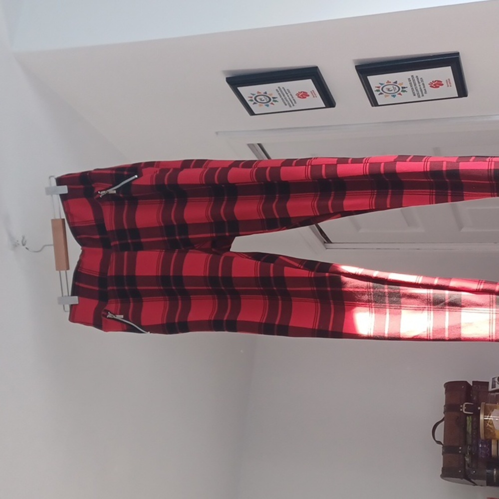 Plaid pants